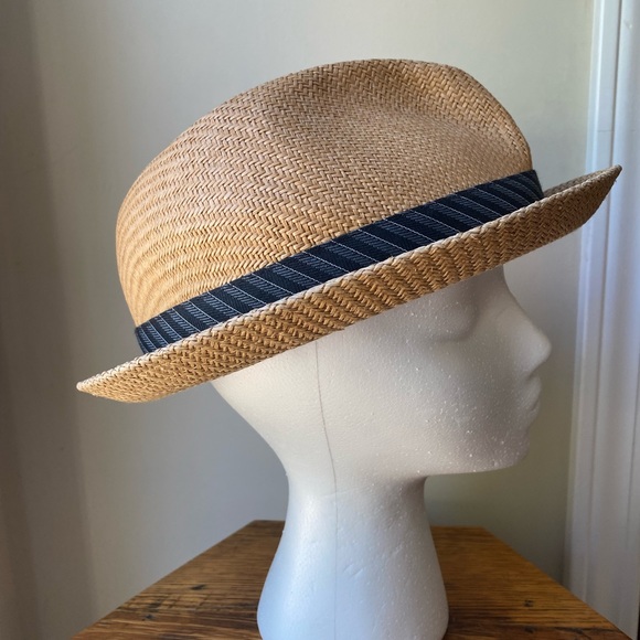Epoch Summer Hat Fabric: 100% Paper Straw Men’s size S/M, Tan/ Beige - Picture 2 of 11
